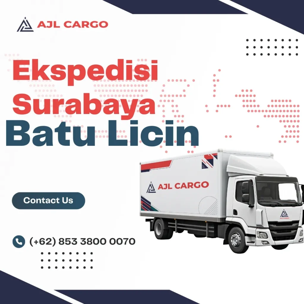 ekspedisi surabaya batu licin