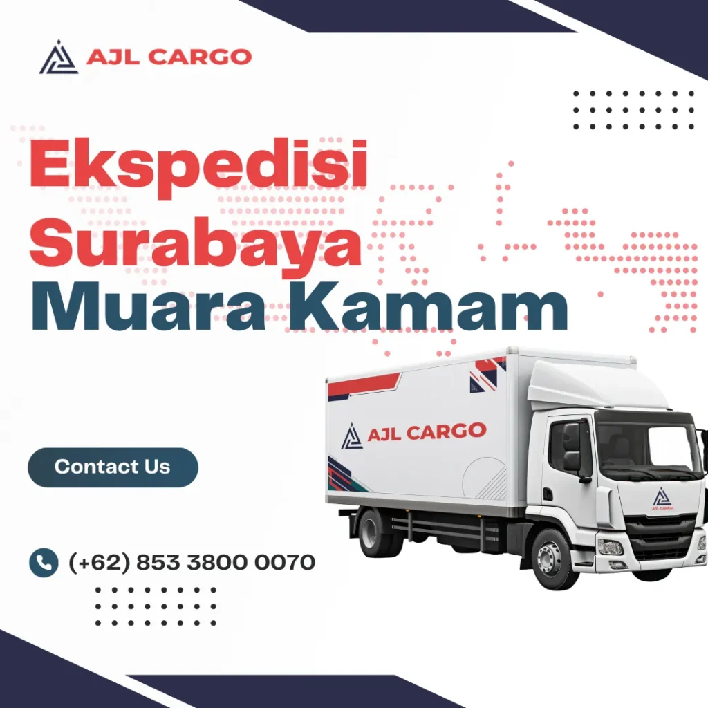 ekspedisi surabaya muara kamam